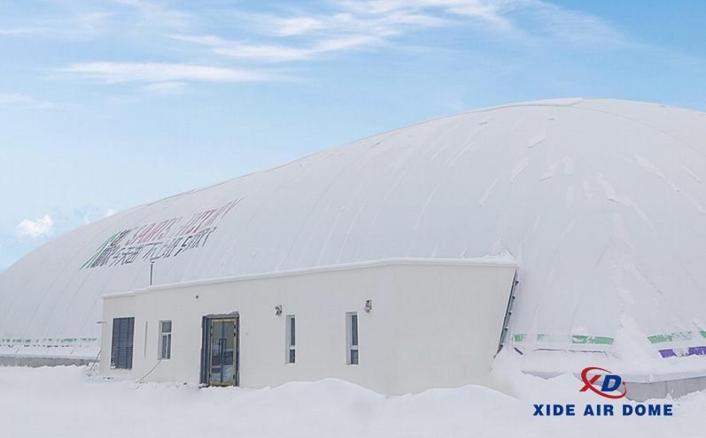 气膜建筑的防风抗雪奥秘