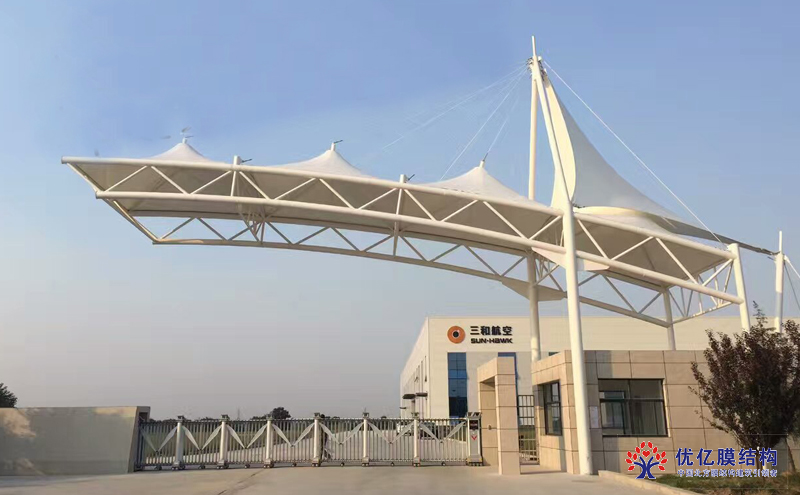 三和航空员工通道棚