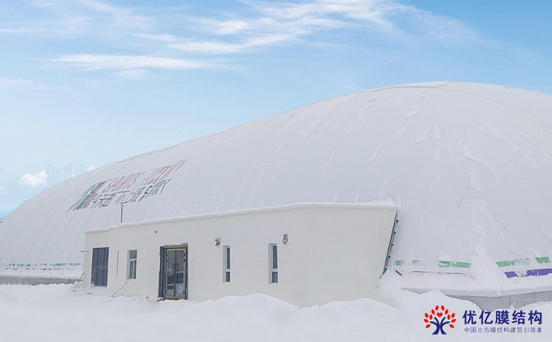 气膜建筑的防风抗雪奥秘