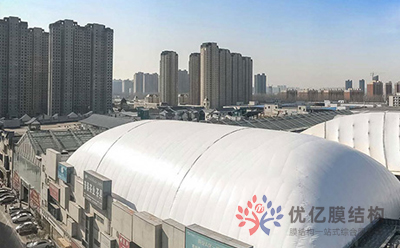鄭州第一家氣膜體育館開業(yè)