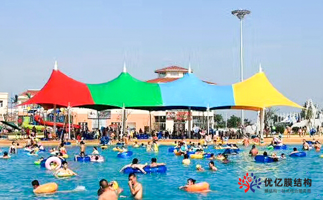 膜结构遮阳棚 膜结构遮阳棚