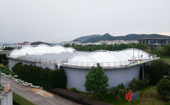 污水池反吊膜加盖