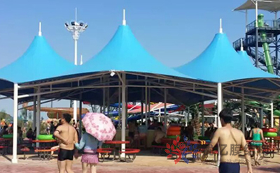 游乐场/儿童乐园膜结构遮阳棚