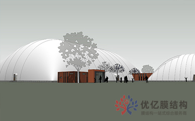 内蒙古赤峰气膜网球馆