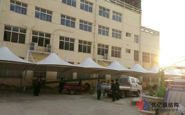 膜结构车棚