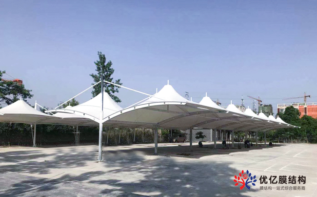 膜结构车棚