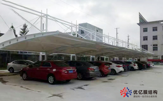 膜结构车棚
