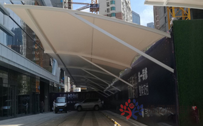 膜結(jié)構(gòu)停車棚自振設(shè)計你知道多少